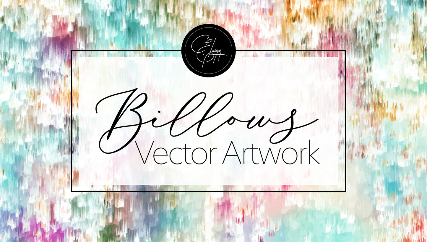 BILLOWS - Vector Art Background | Digital Paper