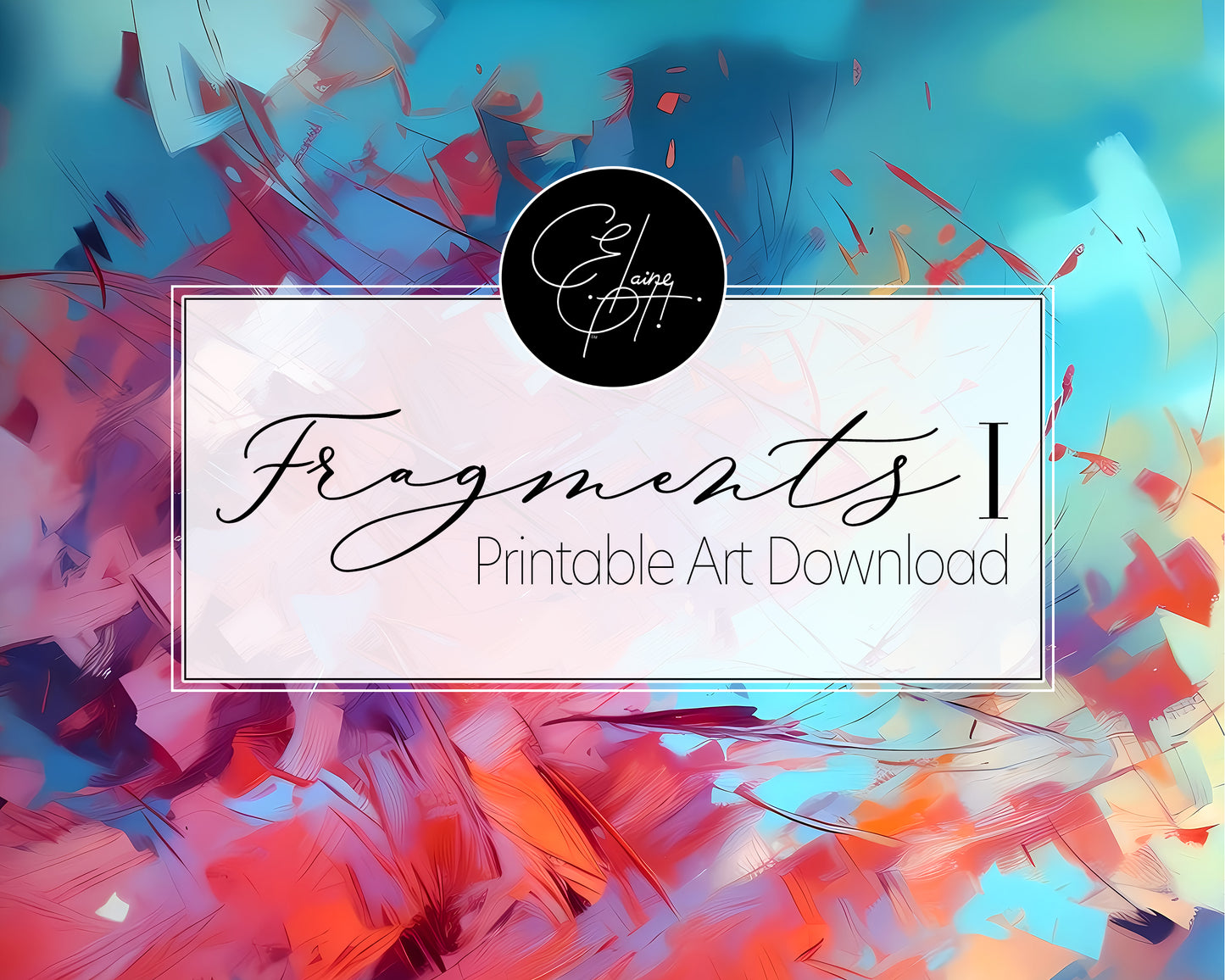 FRAGMENTS I- Printable Wall Art