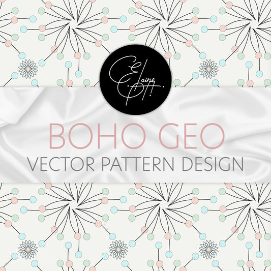 Boho Geo - Seamless Vector Pattern Design