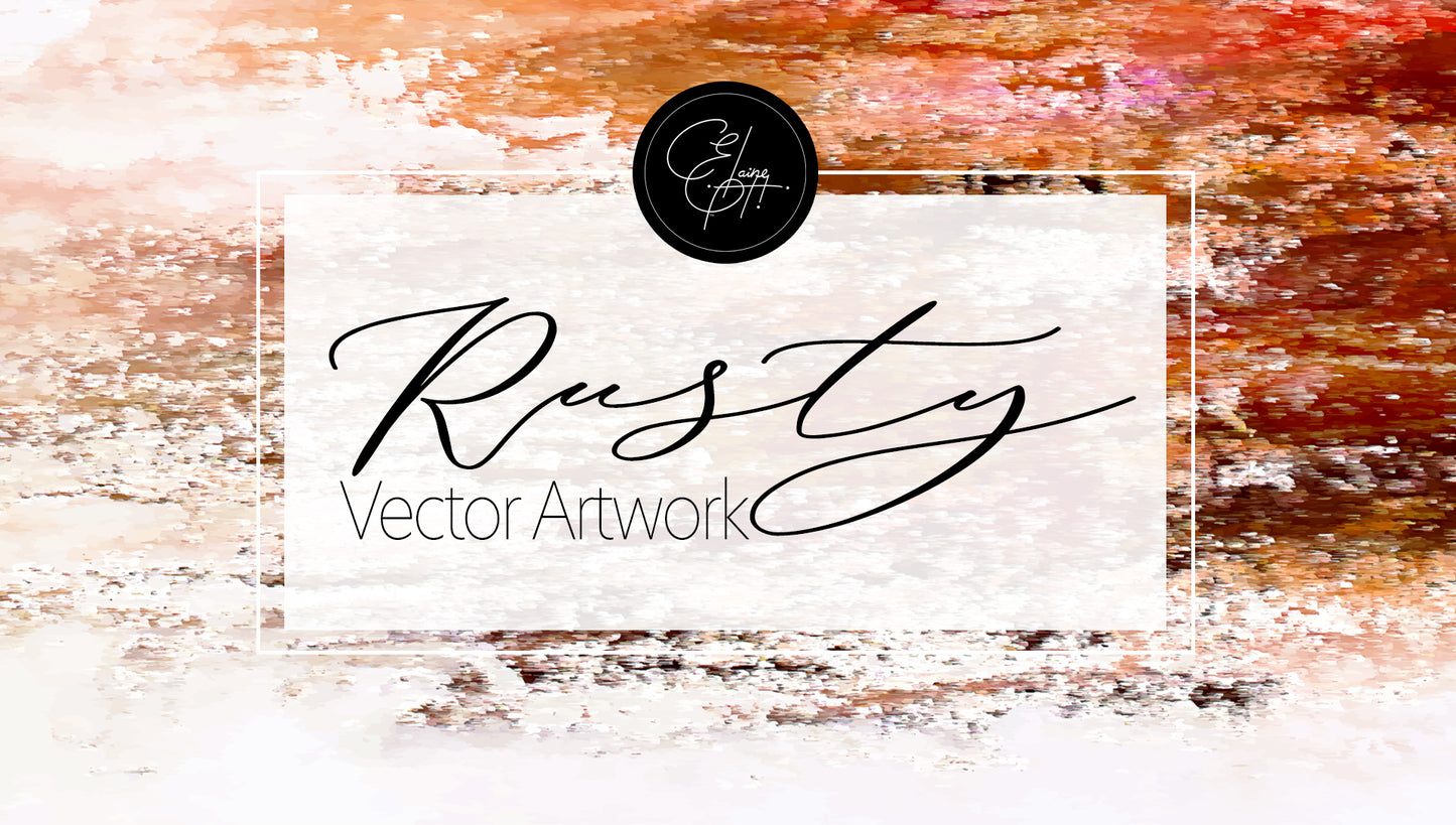 RUSTY- Vector Art Background | Digital Paper