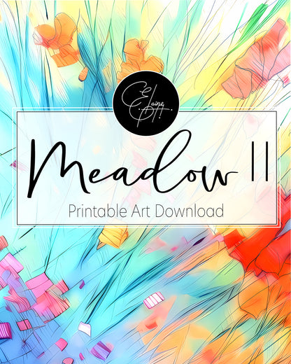 Meadow II - Printable Wall Art