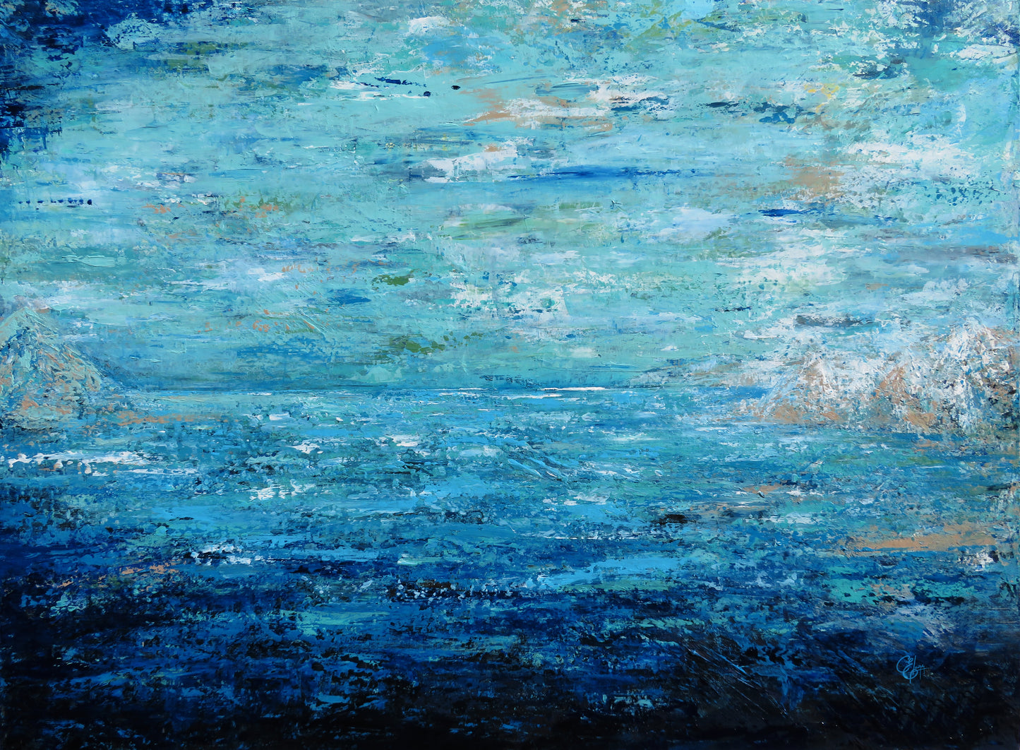 Coastal Waters - Original Painting